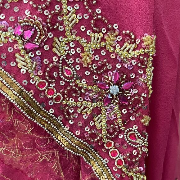 New 3 pc Lehenga, with blouse and Saree. 001 - Picture 10 of 10